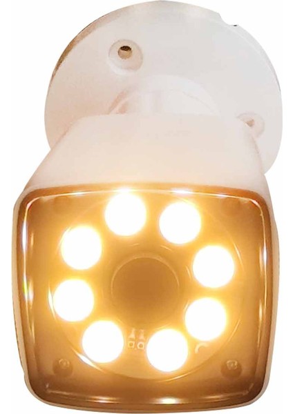 5mp Sony Lens Ultra Hd 1080P Ahd 8 Warm LED Işıklı Dış Mekan Güvenlik Kamerası fiyatları