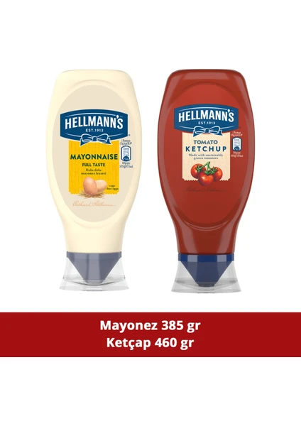 Mayonez 385 gr + Hellmann's Ketçap 460 gr