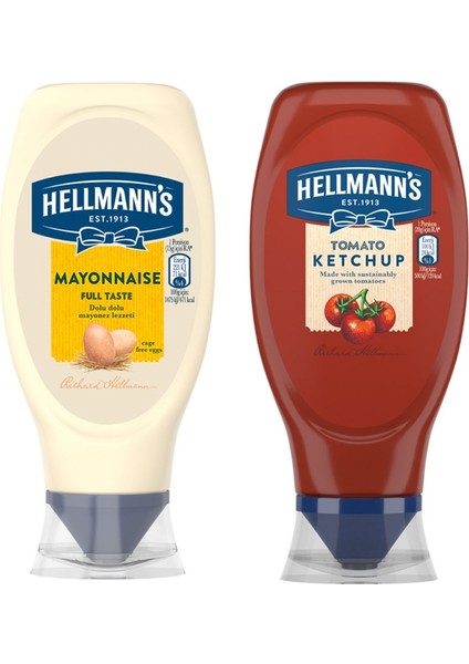 Mayonez 385G + Hellmann's Ketçap 460G