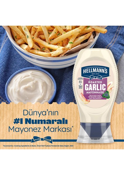 Hellman's Mayonez Trüflü 235G + Sarımsaklı 235G + Acılı Mayonez 230G