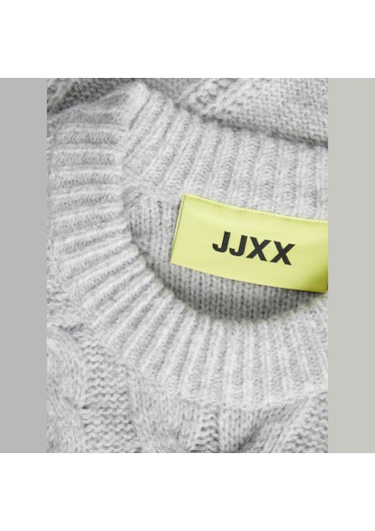 Kadin Desenli Bisiklet Yaka Örme Kazak - Josie