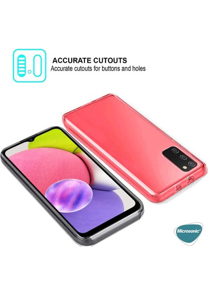 Samsung Galaxy A25 Kılıf 6 Tarafı Tam Full Koruma 360 Clear Soft Şeffaf