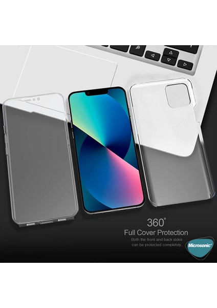 iPhone 14 Kılıf 6 Tarafı Tam Full Koruma 360 Clear Soft Şeffaf fiyatları