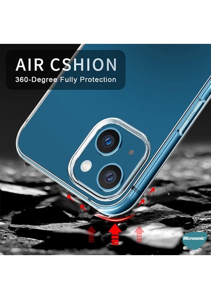iPhone 14 Kılıf 6 Tarafı Tam Full Koruma 360 Clear Soft Şeffaf indirimleri