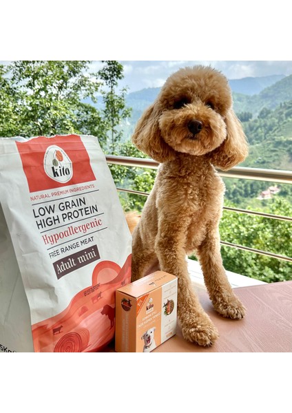 Yetişkin Mini Irk Köpek Maması 2.5 kg + Levrek Etli Kito Fresh x 6 fiyatları