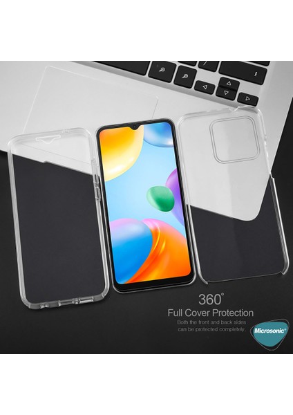 Xiaomi Redmi 13C Kılıf 6 Tarafı Tam Full Koruma 360 Clear Soft Şeffaf