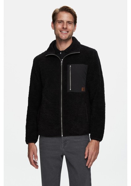 Sınead Siyah Polar Polar Standard Fit Erkek Ceket