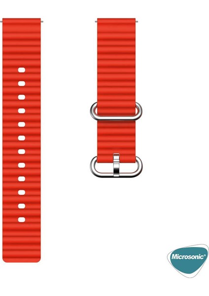 Xiaomi Redmi Watch 5 Active Kordon Ocean Band Kırmızı