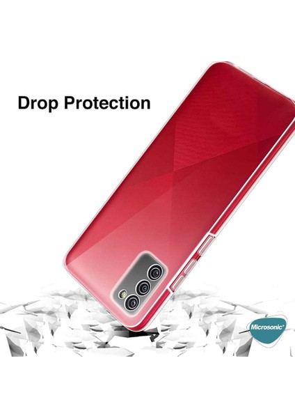 Samsung Galaxy A24 Kılıf 6 Tarafı Tam Full Koruma 360 Clear Soft Şeffaf