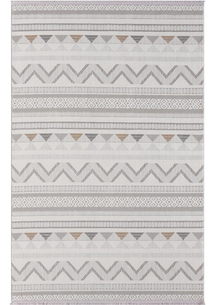 Sümer SM006A Renkli Halı Iskandinav Desen Dekoratif Modern Tozuyok Antialerjik Salon Yatak Odası Kor