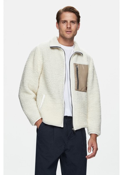 SINEAD Bej Polar Standard Fit Erkek Ceket