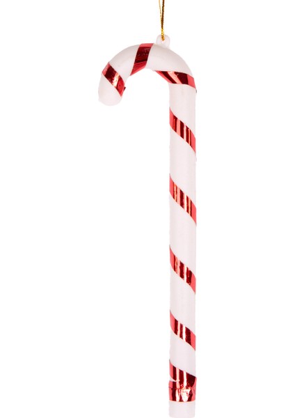 Yılbaşı Süsü Baston 6'lı Set Kırmızı-Beyaz 4X17 Cm. fiyatları