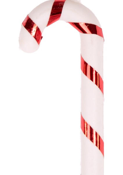 Yılbaşı Süsü Baston 6'lı Set Kırmızı-Beyaz 4X17 Cm. modelleri