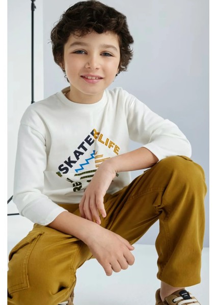 Erkek Çocuk Kargo Pantolon 7574 modelleri