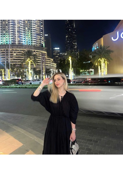 Mio Vual Elbise Siyah modelleri