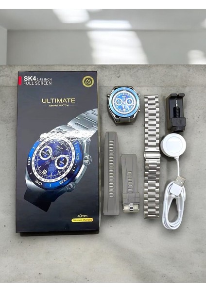 49MM Full Ekran ile Sınırları Zorlayın: Sk4 Akıllı Saat