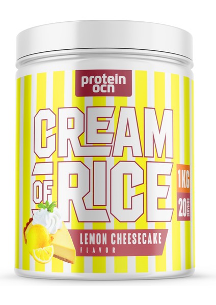 Cream Of Rice - Lemon Cheesecake - 1 kg -  20 Servis