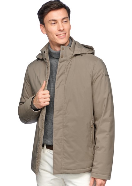 Erkek Yeşil Aurelio Kapüşonlu Mont M4625JT3145F5259