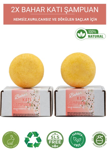 Katı Şampuan Bahar (2 Adet) Keratin Besleyici Onarıcı Kuru Normal Saç Şampuanı fiyatları