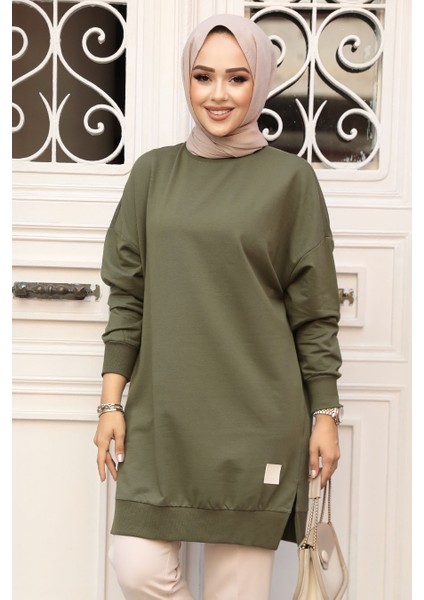 Haki Tesettür Tunik 30644HK fiyatları