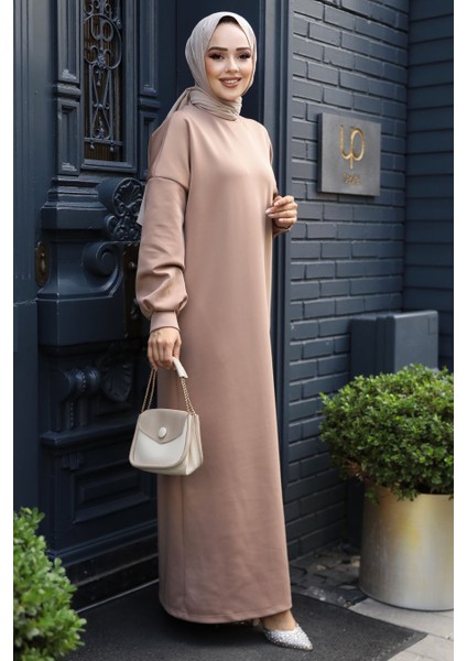 Vizon Sweat Tesettür Elbise 23641V fiyatları