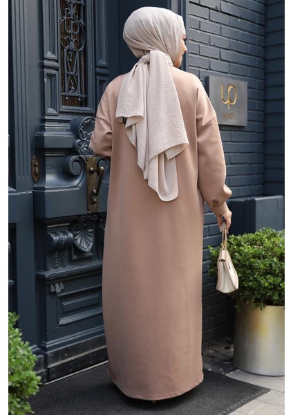 Vizon Sweat Tesettür Elbise 23641V modelleri