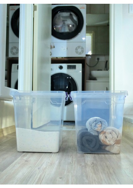 15 Litre Plastik Kilitli Kapaklı Dikey Derin Saklama Düzenleme ve Depolama Kutusu fiyatları