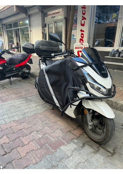 Dot Cycle Xmax Pcx Nmax ADV Maxi Scooter Motosiklet Diz Örtüsü Koruma Örtüsü Rüzgarlık 1. Sınıf Su ve Rüzgar Geçirmez Kontak Konumunuzu Belirtiniz