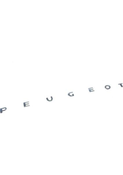 Peugeot Partner Van Boxer Expert Arka Bagaj Yazı - 8665.RW