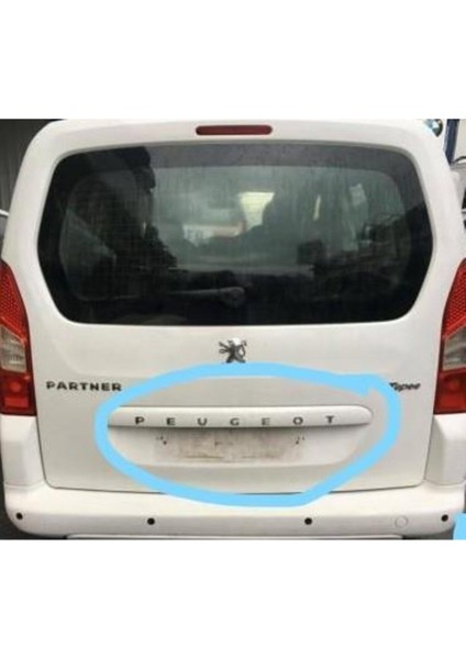 Peugeot Partner Van Boxer Expert Arka Bagaj Yazı - 8665.RW modelleri