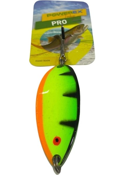 Pro 26 Gr. 6,5 Cm. 6815 Metal Kaşık Sahte Yem - Turna Kaşığı Gökkuşağı