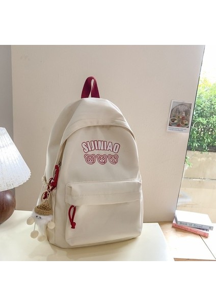 Bayan Ortaokul Öğrencileri Için Şık ve Basit Okul Çantası, Büyük Kapasiteli Kore Tarzı Lise Öğrencisi ve Üniversite Öğrencisi Sırt Çantası (Yurt Dışından) fiyatları