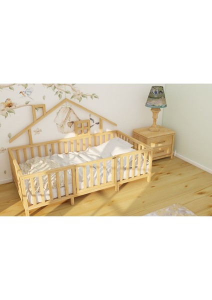 Alin - Arka Çatılı Montessori Yatak fırsatları