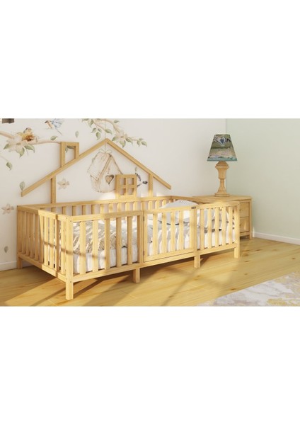 Alin - Arka Çatılı Montessori Yatak indirimleri