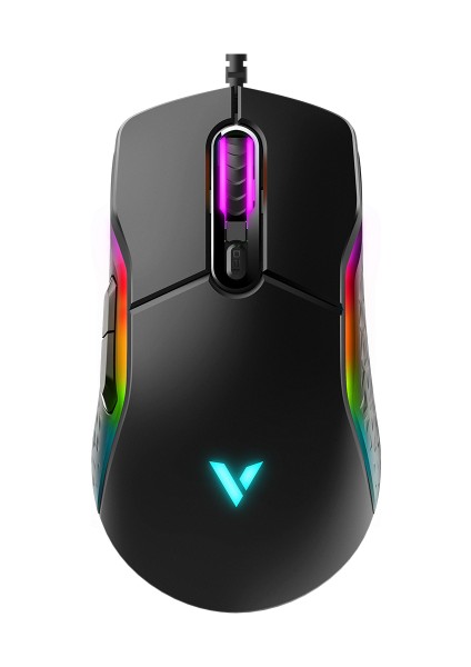 VT200 12400DPI Ir Optik Kablolu Rgb Oyuncu Mouse (RP-VT200)