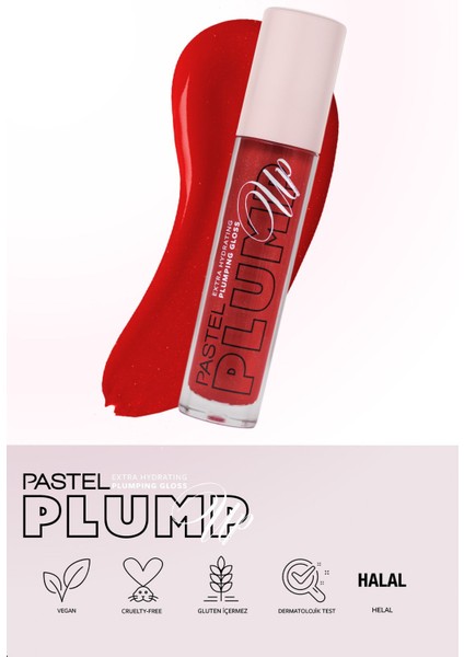 Plump Up Extra Hydrating Plumping Gloss - Dolgunlaştıran Dudak Parlatıcısı 209 Red Velvet