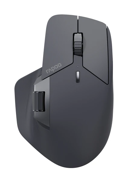 MT760L Multi Mode Bt Koblosuz/kablolu Ergonomik Şarjlı Mouse Siyah (RP-MT760L)