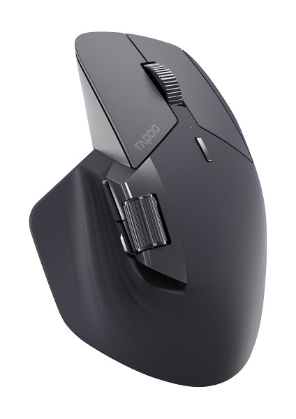 MT760L Multi Mode Bt Koblosuz/kablolu Ergonomik Şarjlı Mouse Siyah (RP-MT760L)