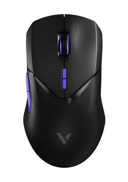 VT9PRO4K 26000DPI Kablosuz/kablolu Siyah-Mor Oyuncu Mouse (RP-VT9PRO-4K)