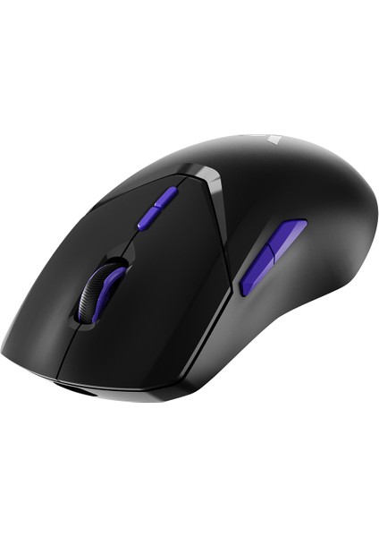 VT9PRO4K 26000DPI Kablosuz/kablolu Siyah-Mor Oyuncu Mouse (RP-VT9PRO-4K)