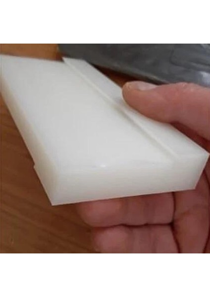 Parke Zemin Döşeme Takozu Beyaz 15 cm 7 cm Polyamid Laminant