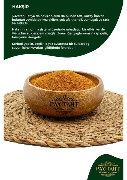 Hakşir, Khakshir, Şüveren Baharatı 75 gr