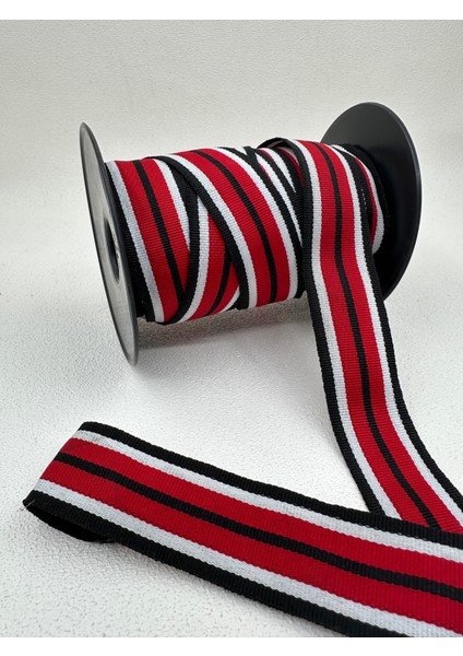 3 cm Grogren Şerit-5 Metre-Renkli