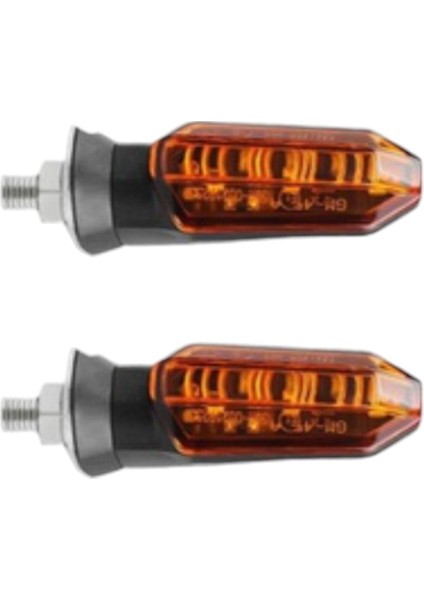 Sinyal Led Yb-0001 Kırmızı Sarı Işık (2 Li Takım)