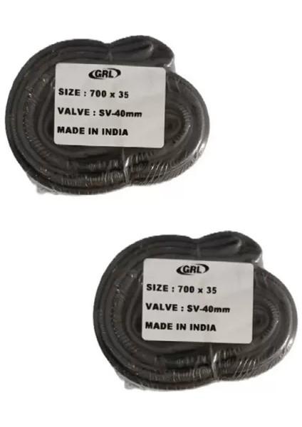 700X35 (28X1.5/8X1.3/8) Fv 40 mm Ince Sibop Bisiklet Iç Lastiği x 2 Adet