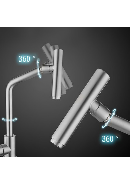 Mutfak Bulaşık Musluğu Lavabo Bataryası Sıcak Soğuk Su Girişli Joystick 360° Evye Musluk Batarya fiyatları