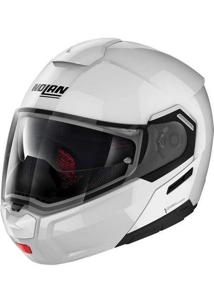 N90-3 06 Classıc N-Com 005 Çene Açılır Kask Beyaz X-Large