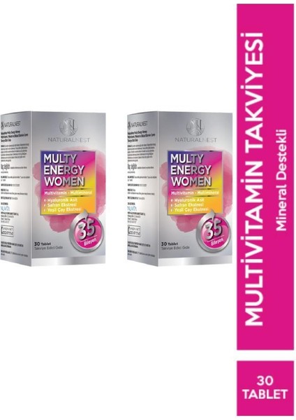 Multivitamin Women 30 Tablet Alana