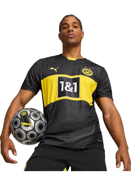 Borussia Dortmund Away Erkek Siyah Futbol Forma 77495602