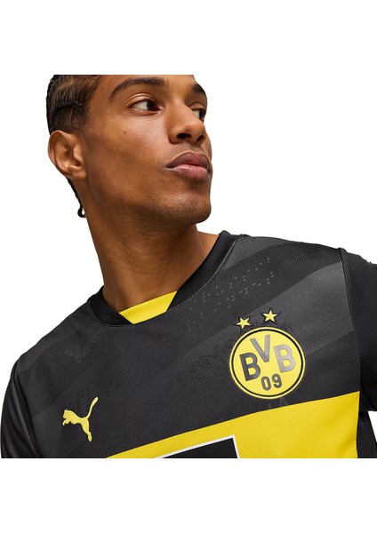 Borussia Dortmund Away Erkek Siyah Futbol Forma 77495602